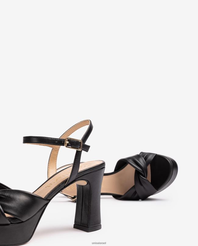 Unisa סנדל עם רצועות מוצלבות רחבות אופנה נשים V2BP224