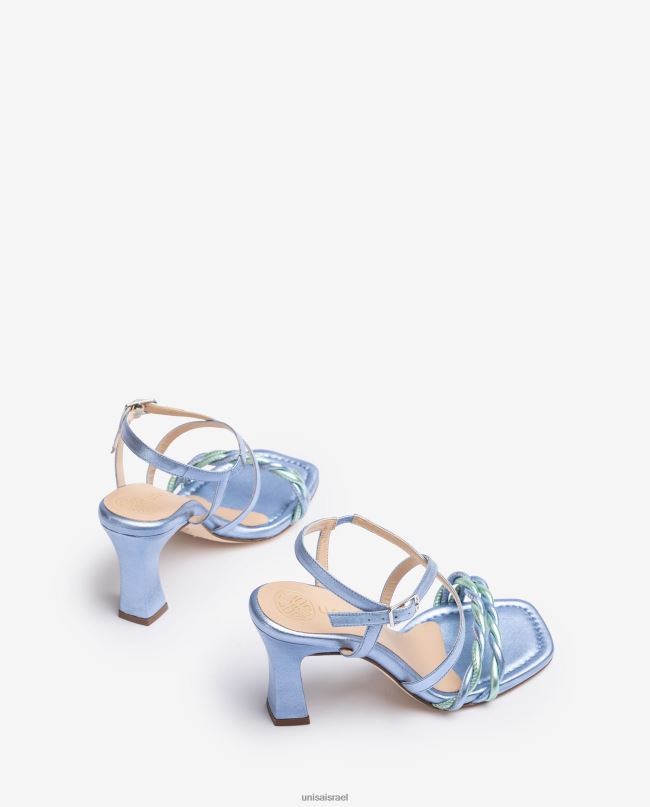 Unisa סנדל רצועות מתכתי כְּחוֹל נשים V2BP2258