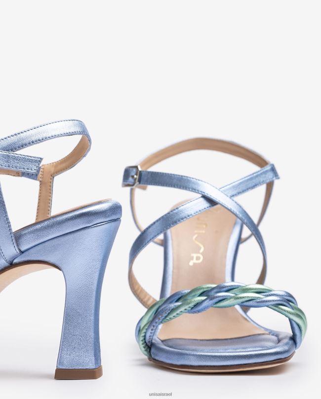 Unisa סנדל רצועות מתכתי כְּחוֹל נשים V2BP2258
