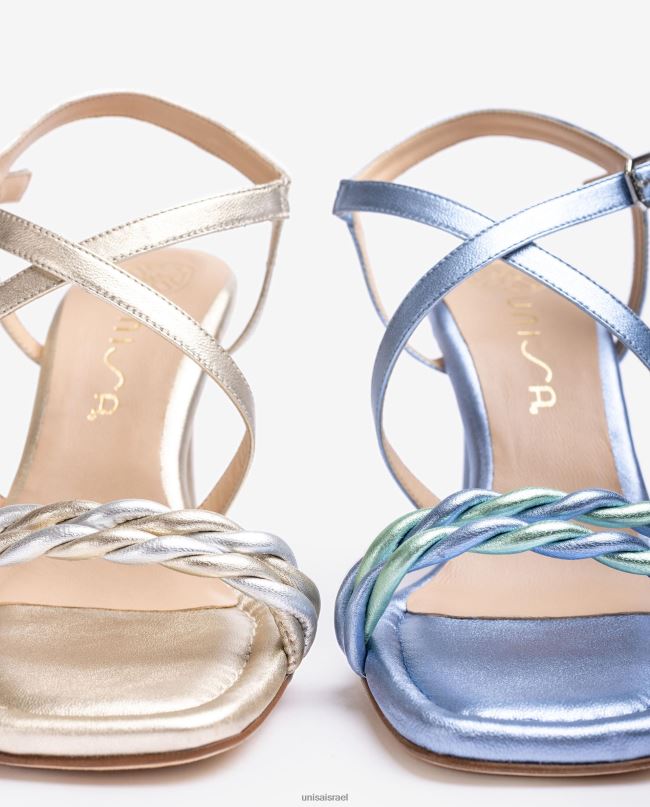 Unisa סנדל רצועות מתכתי כְּחוֹל נשים V2BP2258
