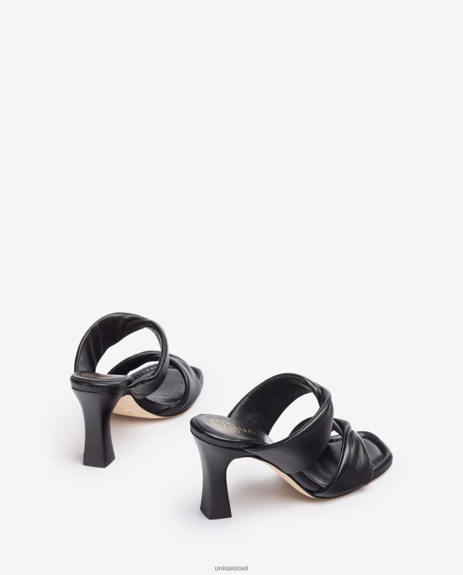 Unisa סנדל רצועת טוויסט שָׁחוֹר נשים V2BP2264