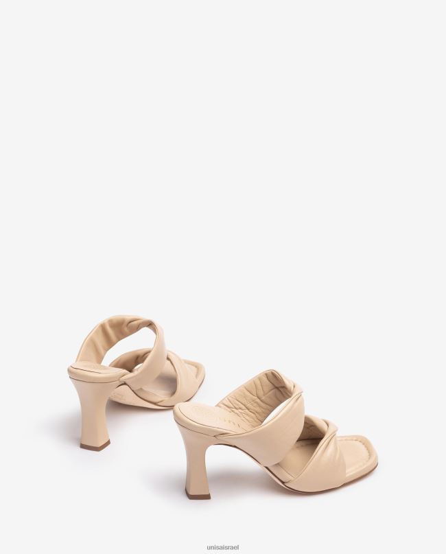 Unisa סנדל רצועת טוויסט בז' נשים V2BP2265