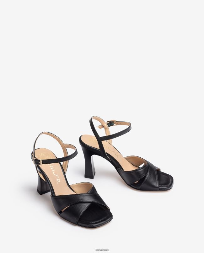 Unisa סנדל רצועה צולבת שָׁחוֹר נשים V2BP2270