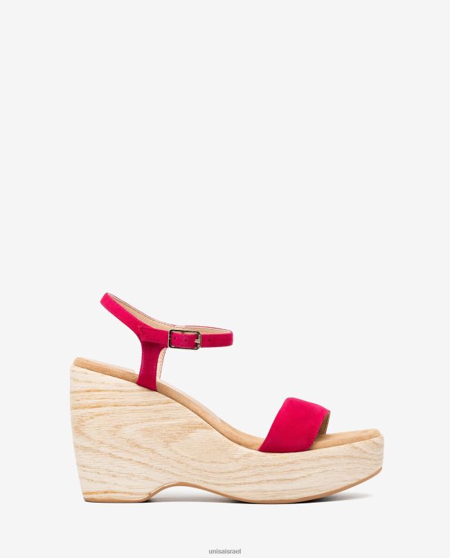 Unisa סנדל זמש עם בלוק מְעוּדָן נשים V2BP2279