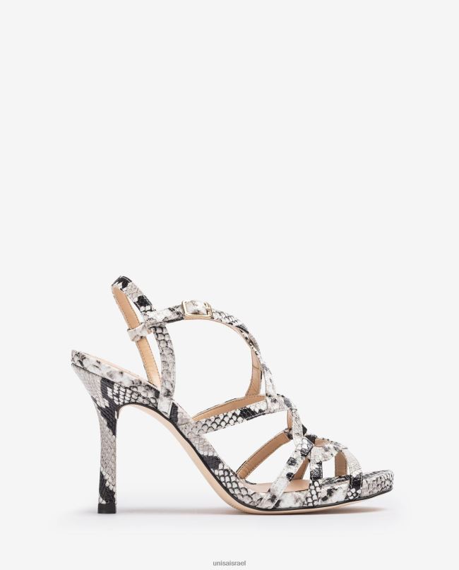 Unisa סנדל עם רצועות עקב גבוה אופנה נשים V2BP2286