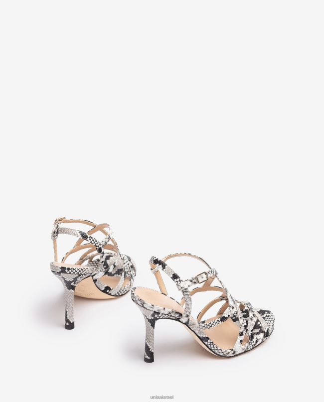 Unisa סנדל עם רצועות עקב גבוה אופנה נשים V2BP2286