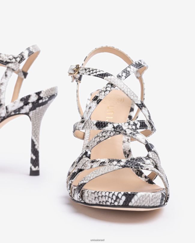 Unisa סנדל עם רצועות עקב גבוה אופנה נשים V2BP2286