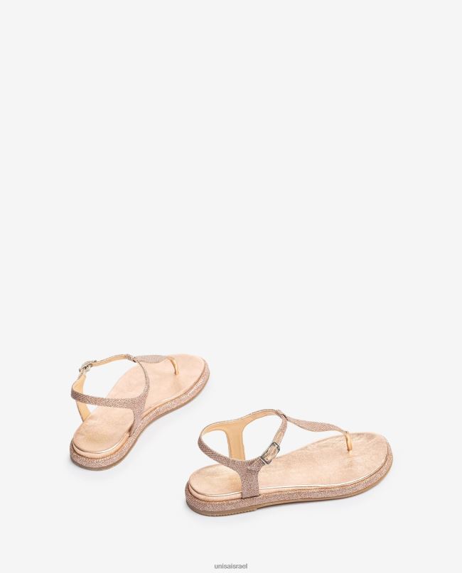 Unisa סנדל עמוד בוהן מבד מבריק וָרוֹד נשים V2BP228