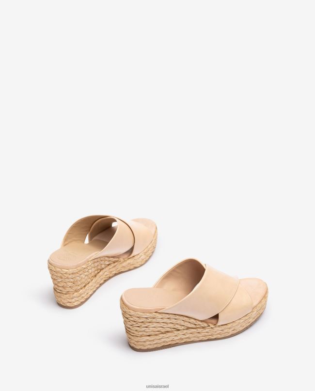 Unisa סנדל רחב עם רצועה מוצלבת וָרוֹד נשים V2BP2295