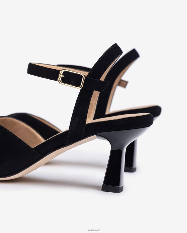 Unisa סנדל רצועה מוצלבת שָׁחוֹר נשים V2BP2312