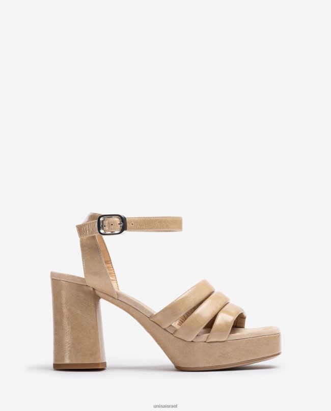 Unisa סנדל עור עם אבזם אופנה נשים V2BP2321