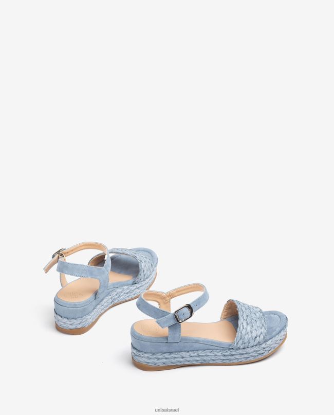 Unisa סנדל יוטה וזמש בצבע תואם כְּחוֹל נשים V2BP2324