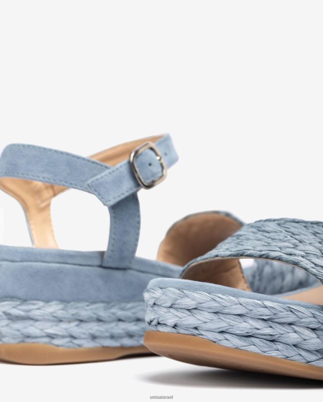Unisa סנדל יוטה וזמש בצבע תואם כְּחוֹל נשים V2BP2324