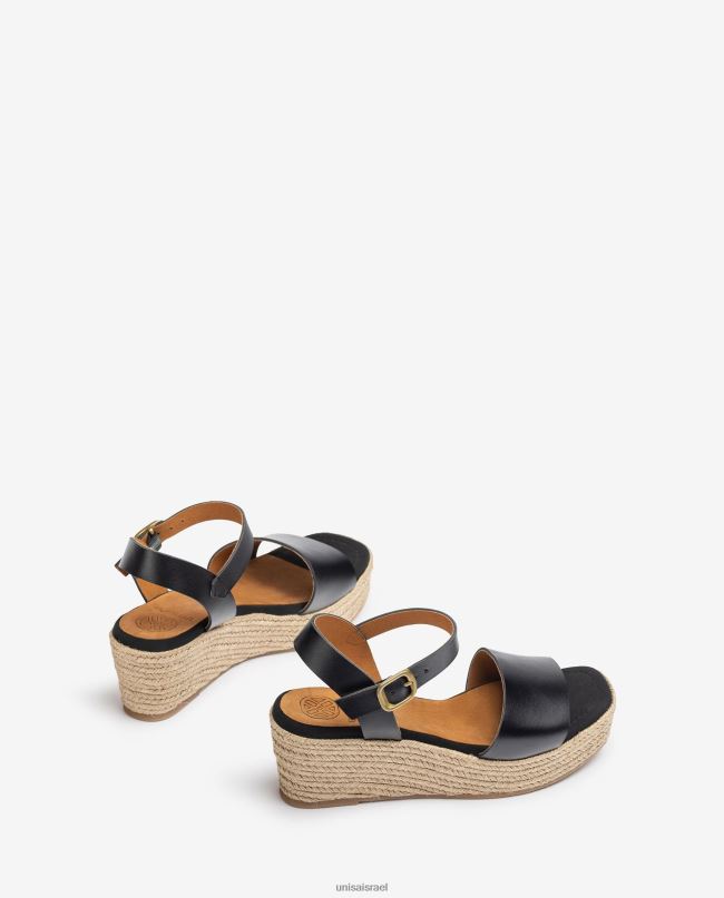 Unisa סנדל בלוק יוטה שָׁחוֹר נשים V2BP2330