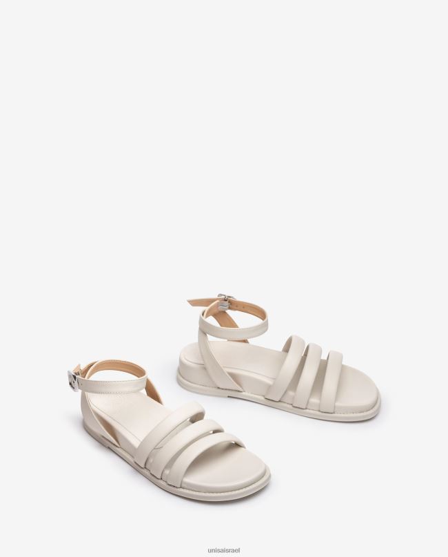 Unisa סנדל עם סוליה תואמת לבן נשים V2BP2358