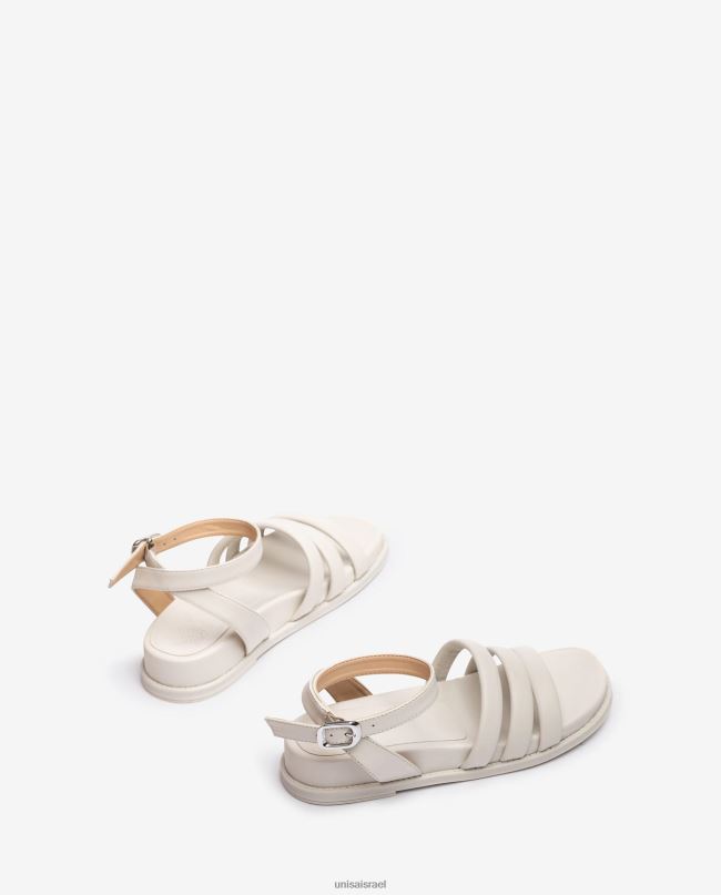 Unisa סנדל עם סוליה תואמת לבן נשים V2BP2358