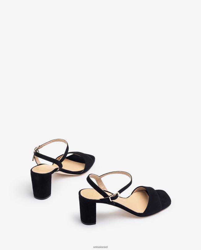 Unisa סנדל סוליה מרובעת שָׁחוֹר נשים V2BP2416