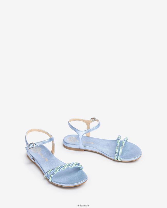 Unisa סנדל עם רצועות ספירלה כְּחוֹל נשים V2BP241