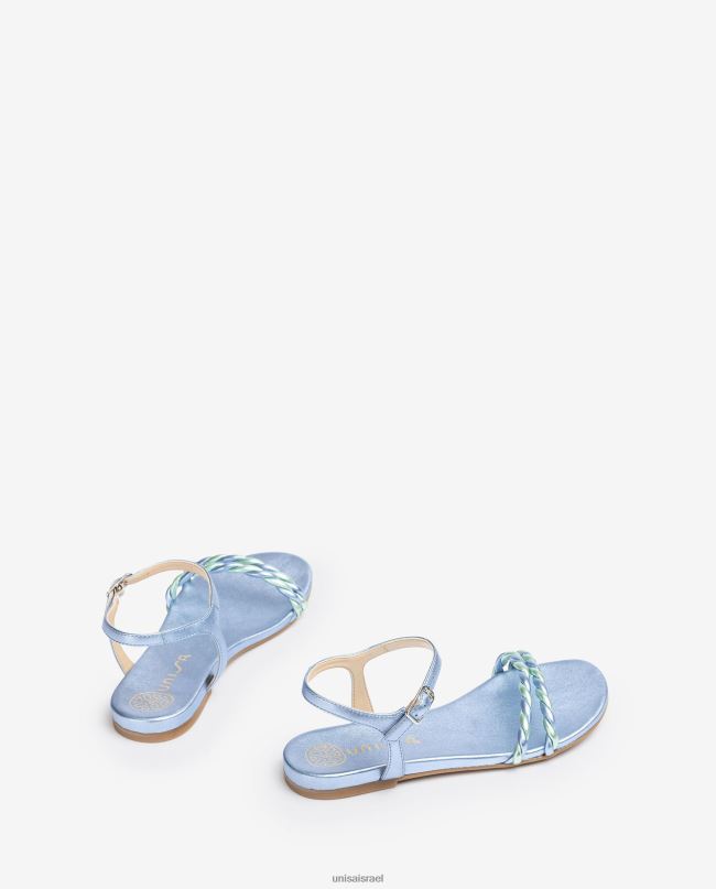 Unisa סנדל עם רצועות ספירלה כְּחוֹל נשים V2BP241