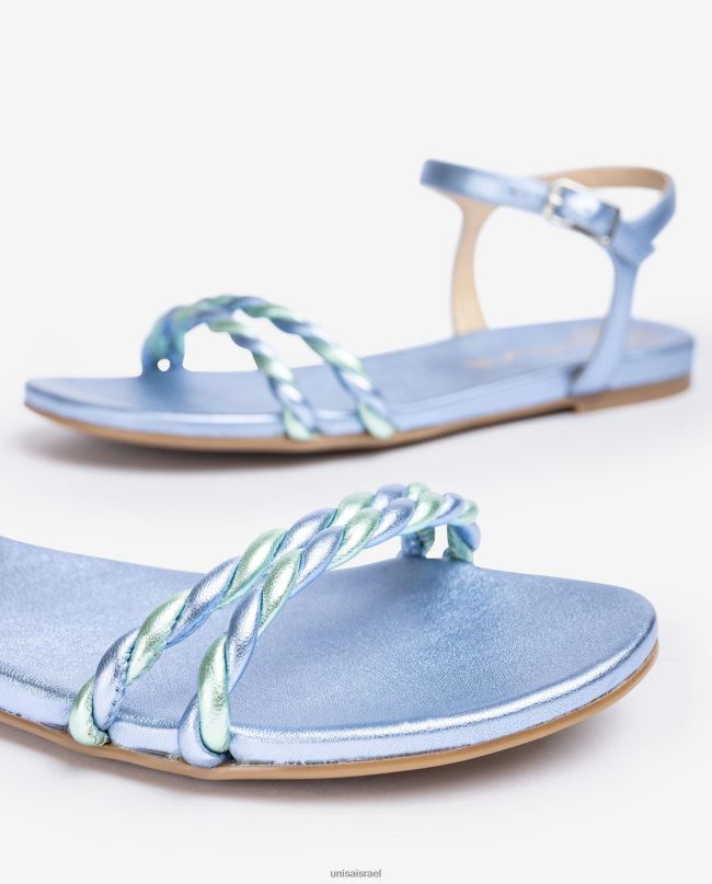 Unisa סנדל עם רצועות ספירלה כְּחוֹל נשים V2BP241