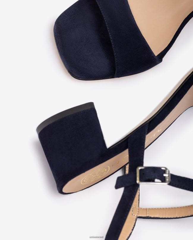 Unisa סנדל עקב רחב כְּחוֹל נשים V2BP2422