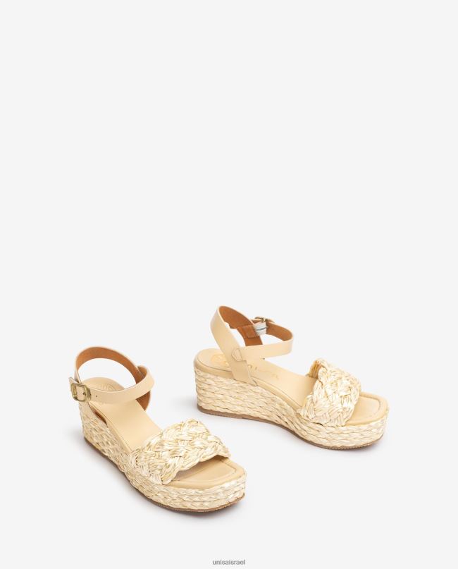 Unisa סנדל פלטפורמה קלוע מְעוּדָן נשים V2BP2431