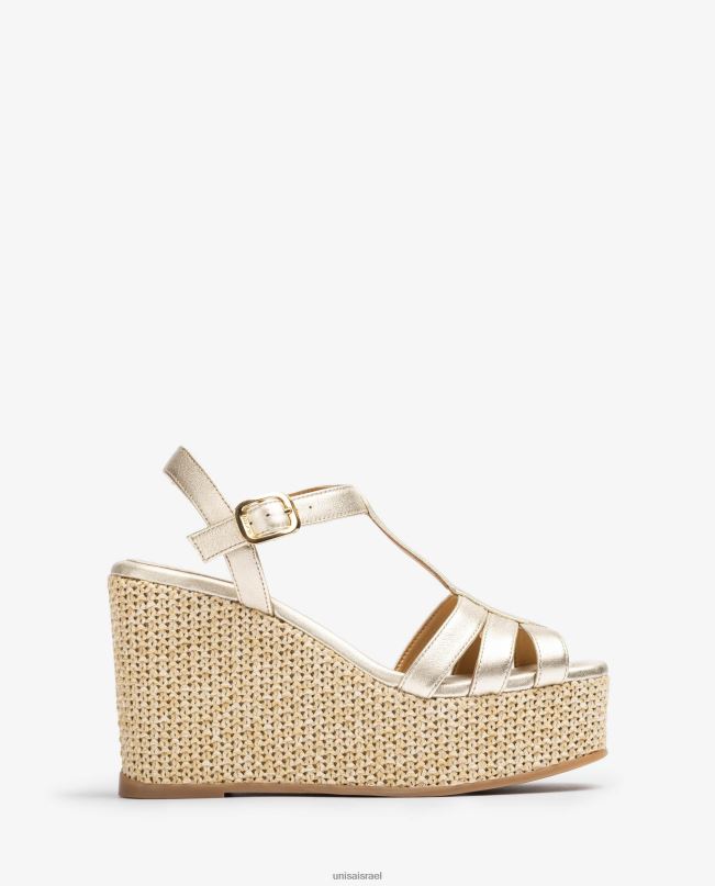 Unisa סנדל רצועות טריז גבוה אופנה נשים V2BP2456