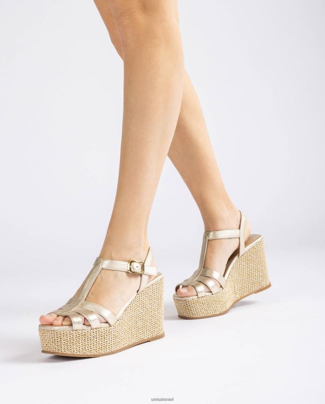 Unisa סנדל רצועות טריז גבוה אופנה נשים V2BP2456