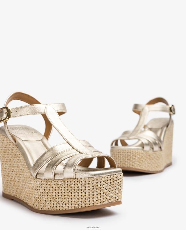 Unisa סנדל רצועות טריז גבוה אופנה נשים V2BP2456