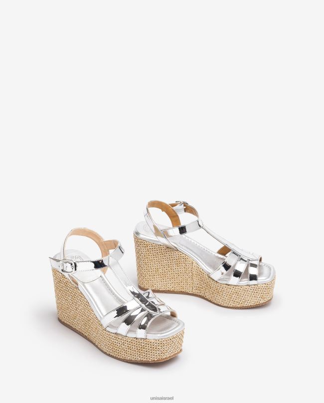 Unisa סנדל רצועות טריז גבוה אופנה נשים V2BP2457