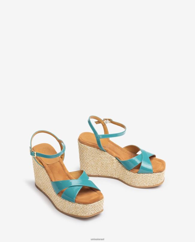 Unisa סנדל רפיה עם טריז גבוה מְעוּדָן נשים V2BP2460