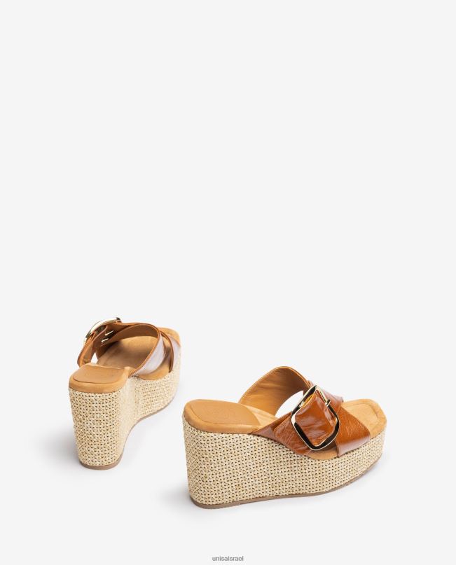 Unisa סנדל טריז גבוה עם אבזם מְעוּדָן נשים V2BP2462