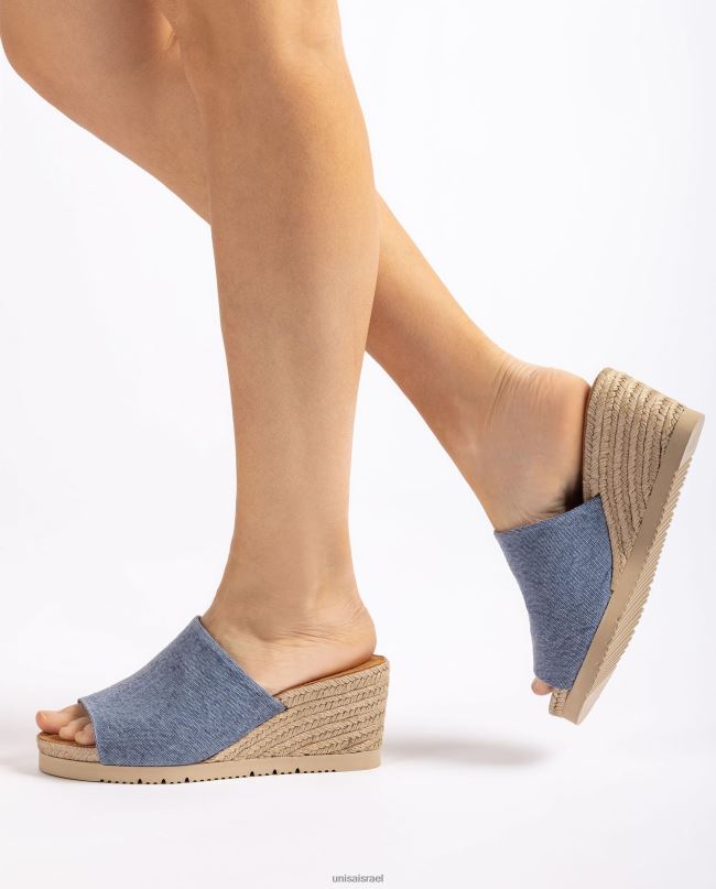 Unisa פרד עם עקב טריז יוטה כְּחוֹל נשים V2BP2467