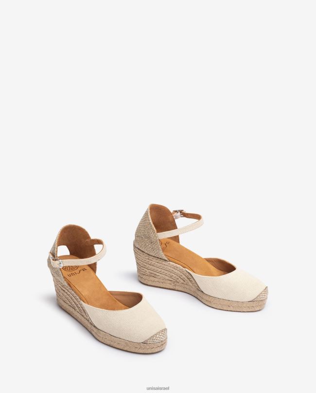 Unisa עקב ערפד אספדריל באקולינו לבן נשים V2BP2471