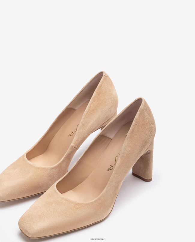 Unisa משאבת אצבע מרובעת בז' נשים V2BP2550