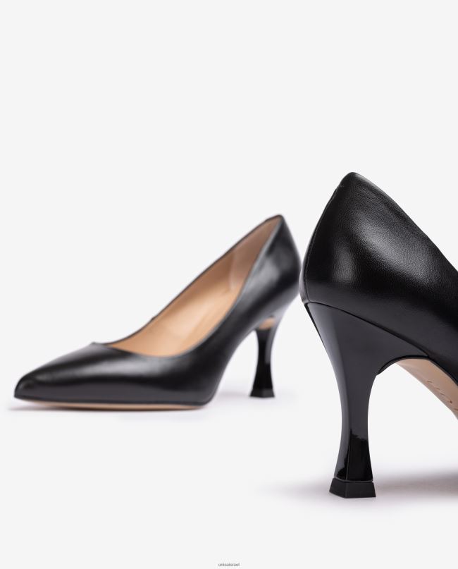 Unisa משאבה מחודדת שָׁחוֹר נשים V2BP2555