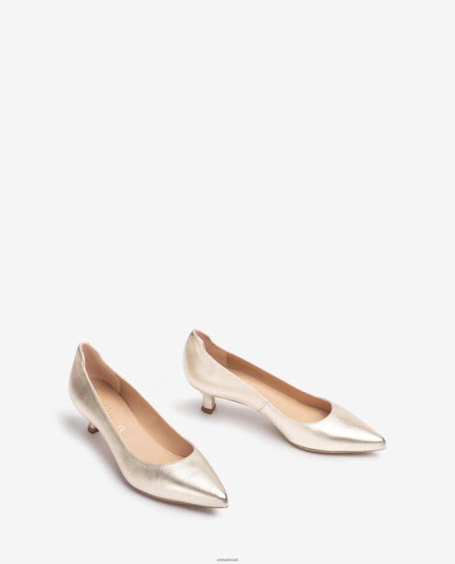 Unisa משאבה מחודדת באפקט מתכתי מְעוּדָן נשים V2BP2559