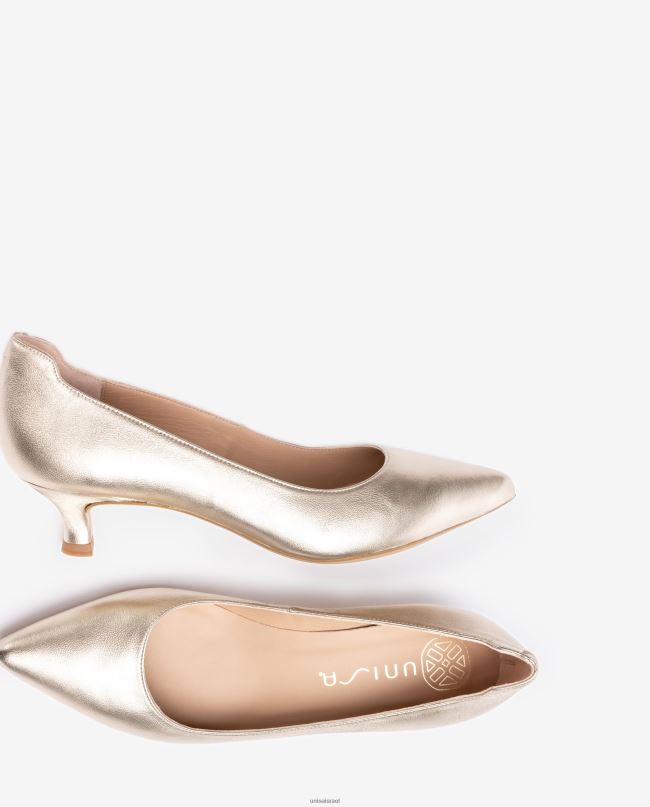 Unisa משאבה מחודדת באפקט מתכתי מְעוּדָן נשים V2BP2559