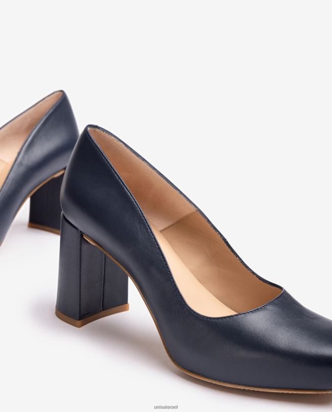 Unisa משאבת אצבע מרובעת עם פלטפורמה כְּחוֹל נשים V2BP2561