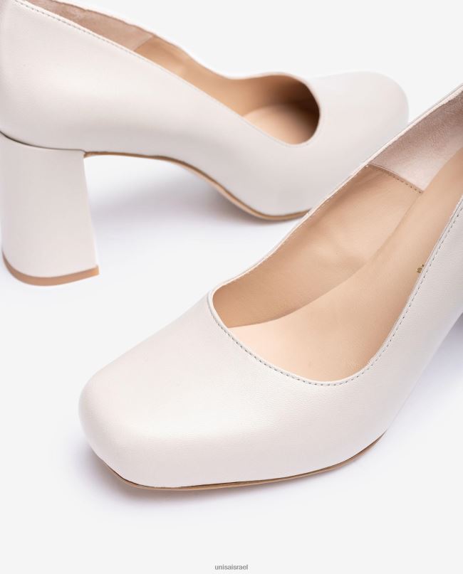 Unisa משאבת אצבע מרובעת עם פלטפורמה בז' נשים V2BP2565