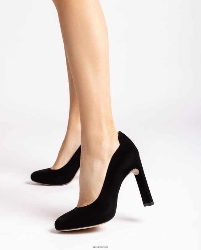 Unisa נעל עקב עם פלטפורמה פנימית שָׁחוֹר נשים V2BP2577