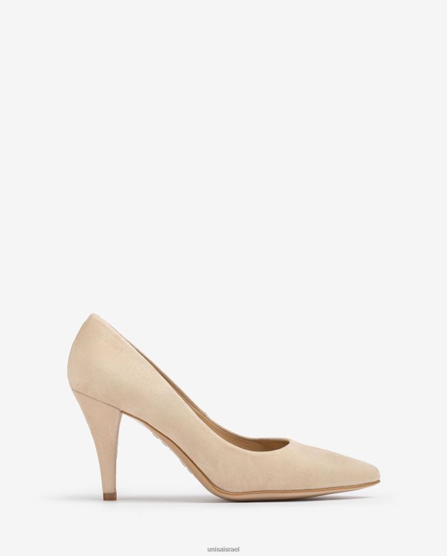 Unisa משאבת זמש עם בוהן מחודדת ועקב דק מְעוּדָן נשים V2BP2588