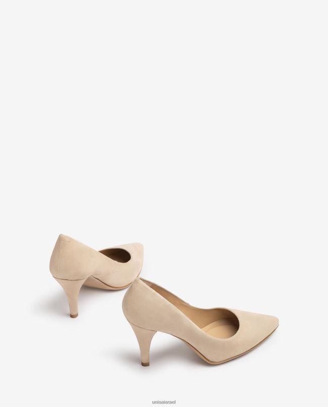 Unisa משאבת זמש עם בוהן מחודדת ועקב דק מְעוּדָן נשים V2BP2588