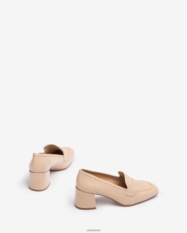 Unisa לופר עם עקב בז' נשים V2BP2612