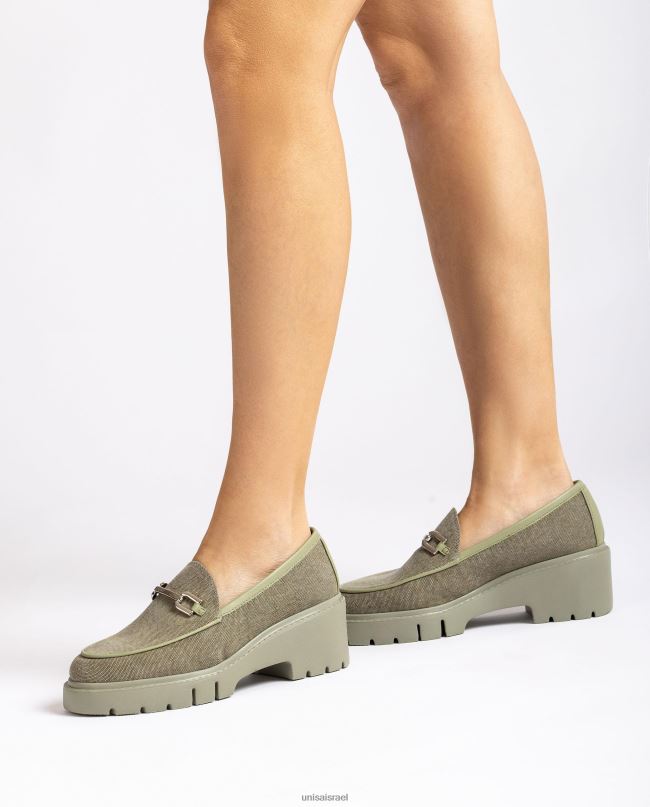 Unisa מכנסי אקולינו ירוק נשים V2BP2614