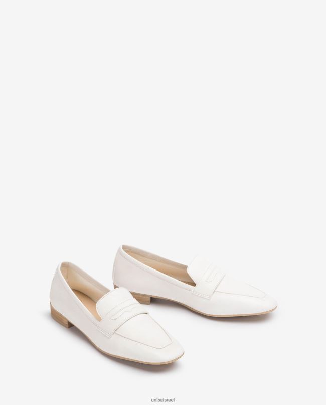 Unisa מכנסי עור לבן נשים V2BP2618