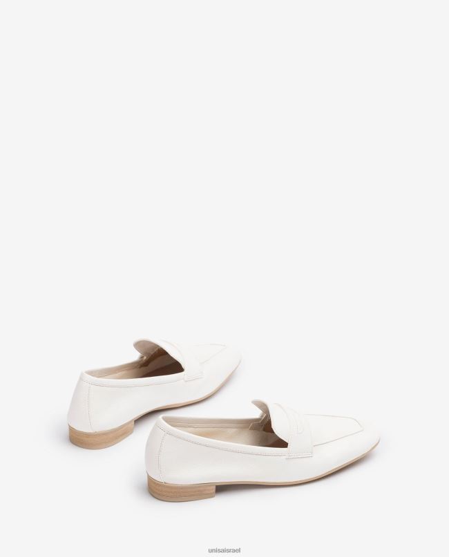 Unisa מכנסי עור לבן נשים V2BP2618