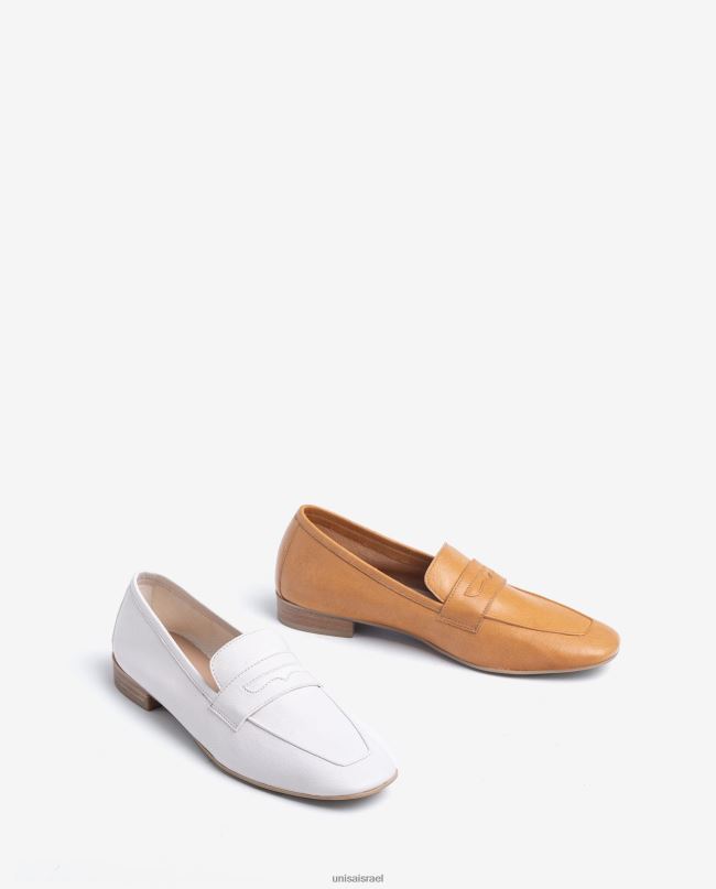 Unisa מכנסי עור לבן נשים V2BP2618