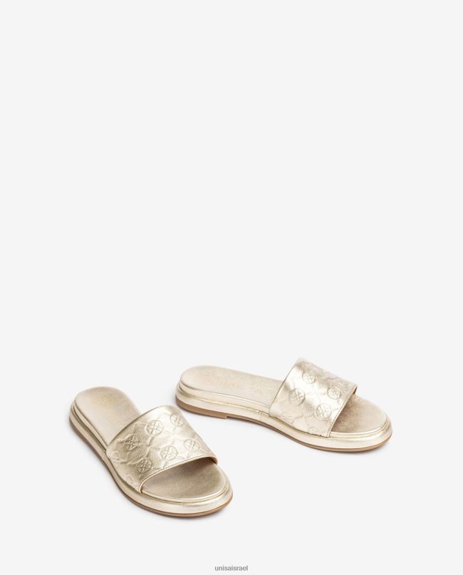 Unisa סנדל שטוח עם ערפד רחב מְעוּדָן נשים V2BP261