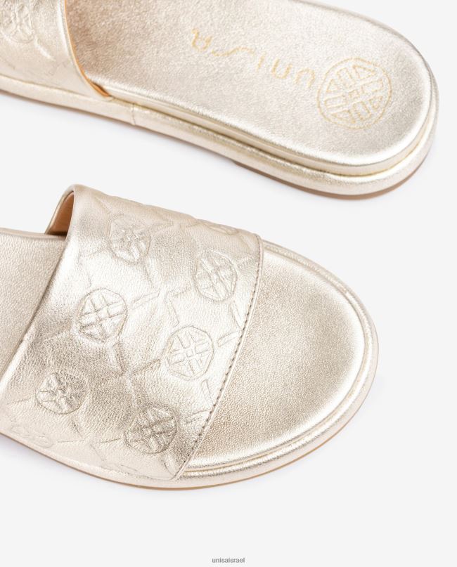 Unisa סנדל שטוח עם ערפד רחב מְעוּדָן נשים V2BP261